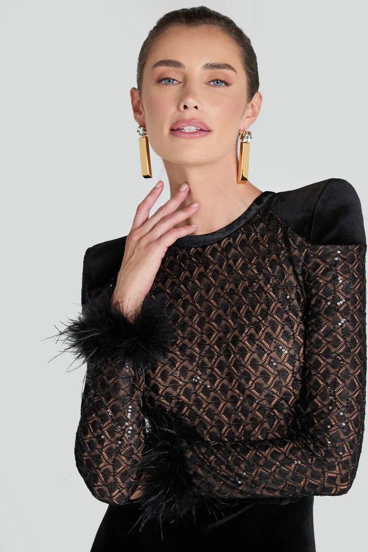 Darla Feather Jumpsuit