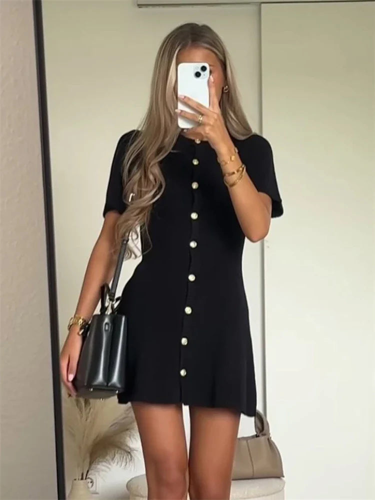 Mandi Knit Mini Dress
