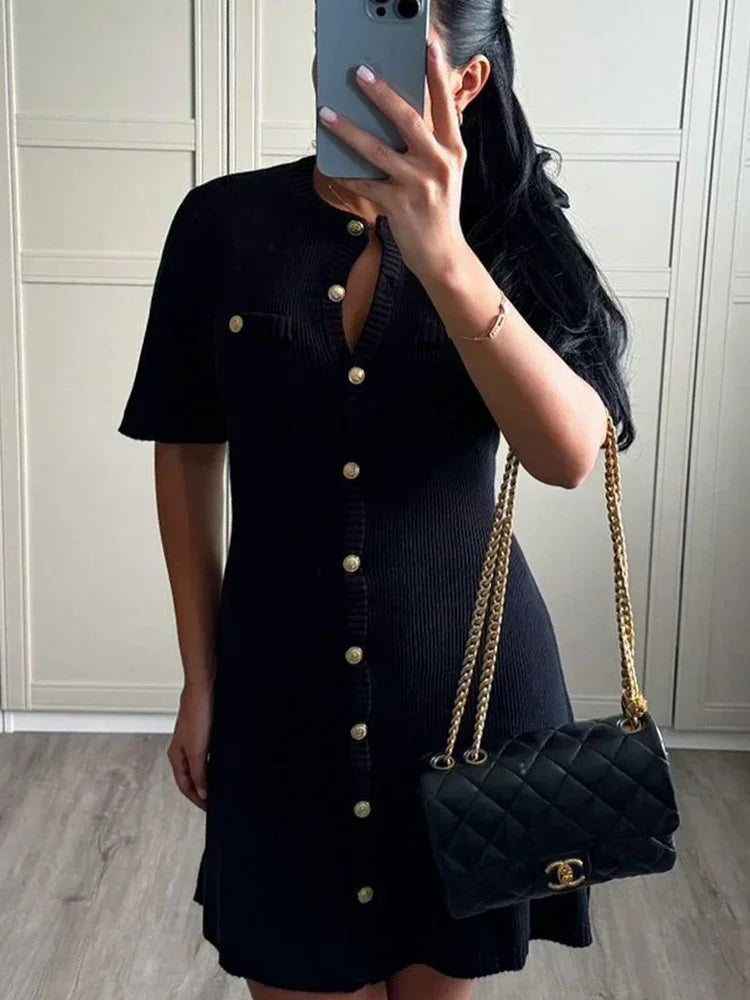 Mandi Knit Mini Dress