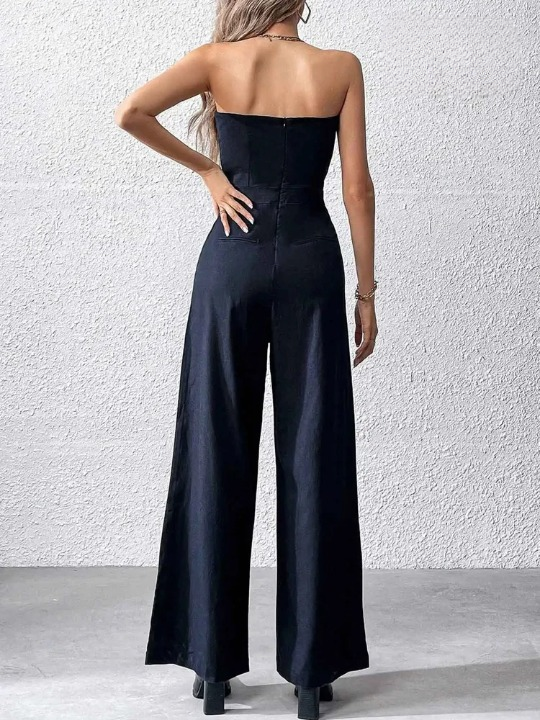 Naila Strapless Jumpsuit