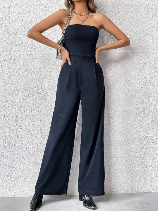 Naila Strapless Jumpsuit