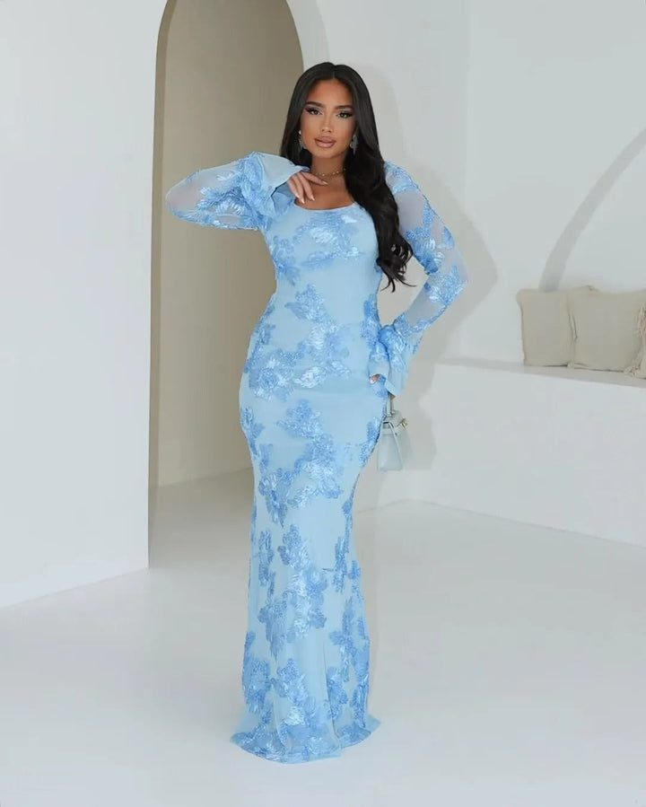 Lola Floral Maxi Gown